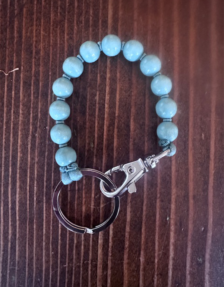 Salvia Short Perlen Keychain - Roztayger