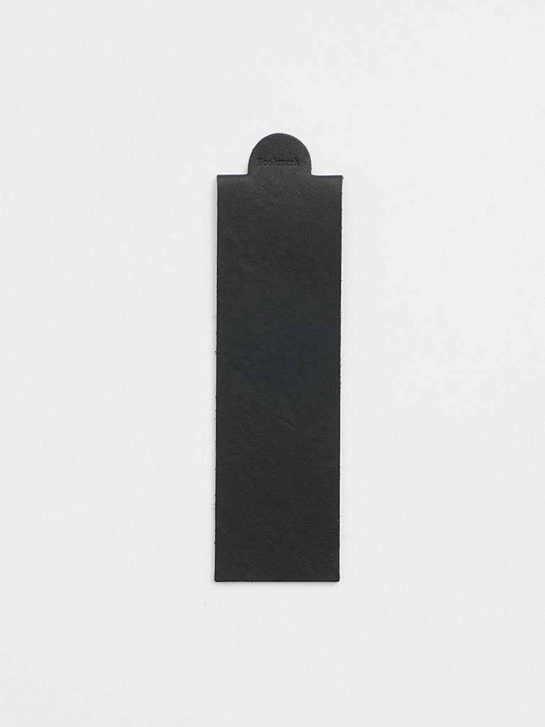 Black Leather Bookmark