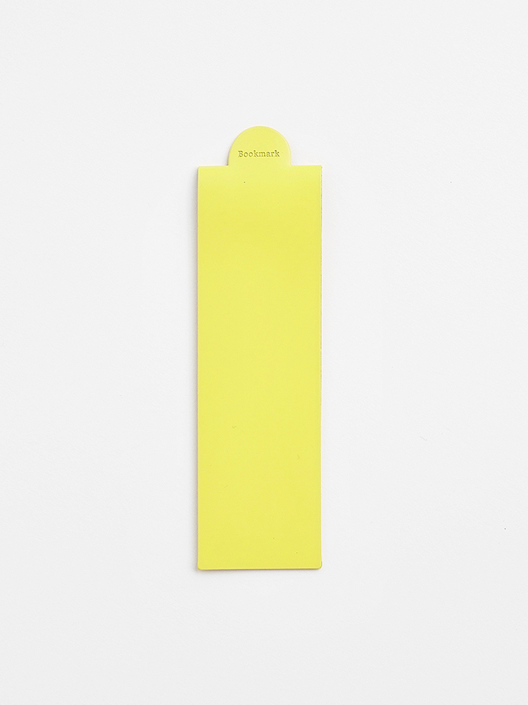 Yellow Leather Bookmark - Roztayger