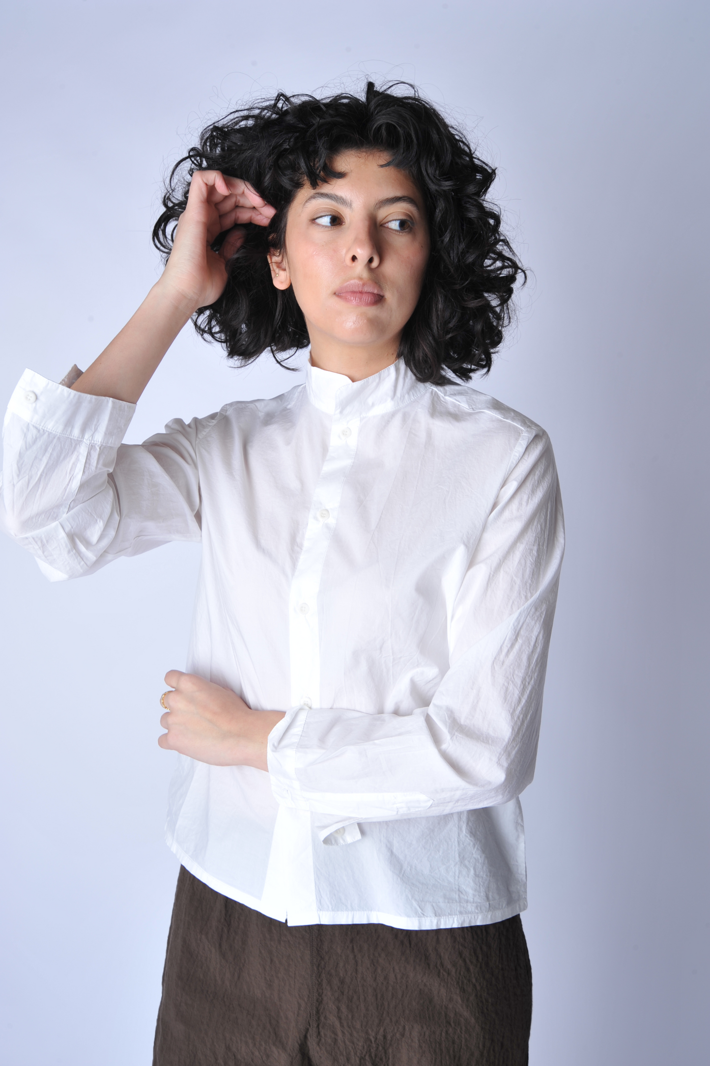 White Cima Blouse - Roztayger