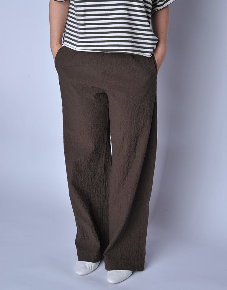 Dark Brown Diana Pant - Roztayger
