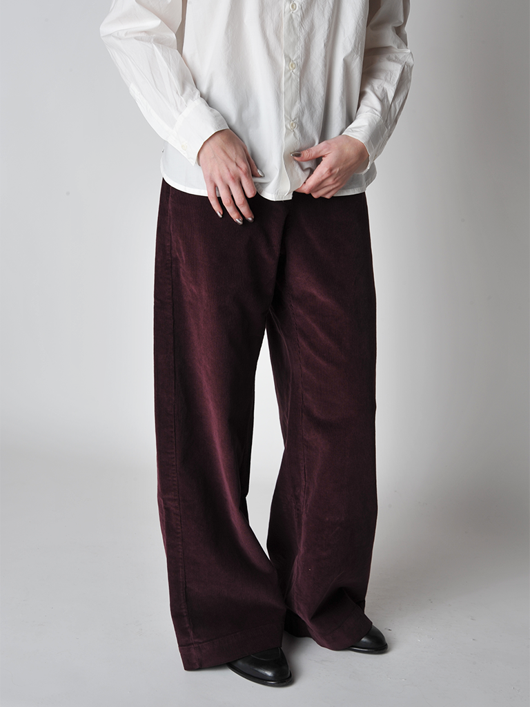 Aubergine Corduroy Diana Pant