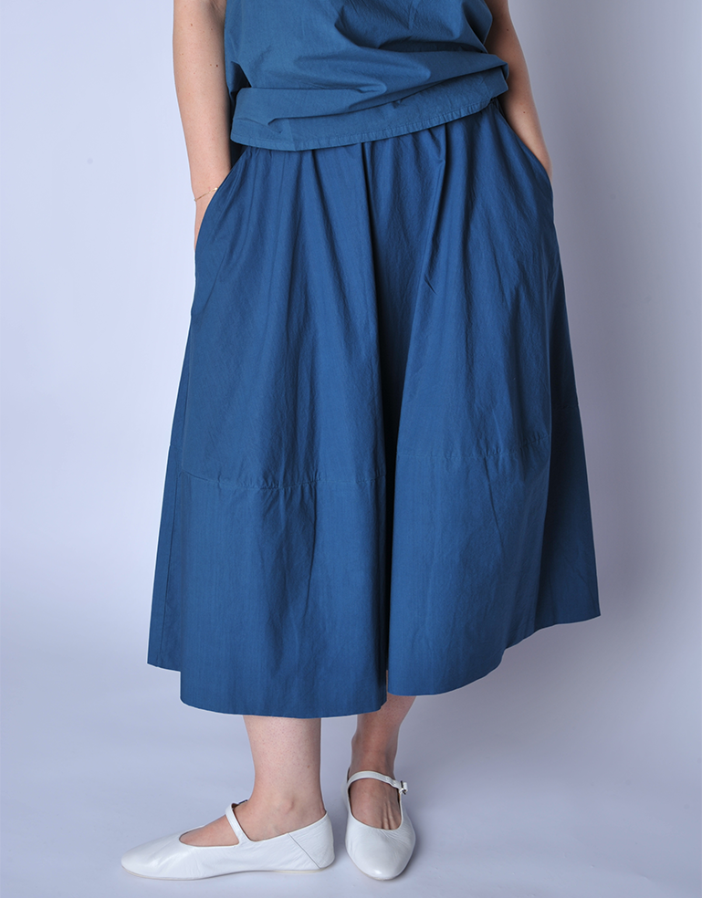 Dark Teal Gonna Skirt - Roztayger