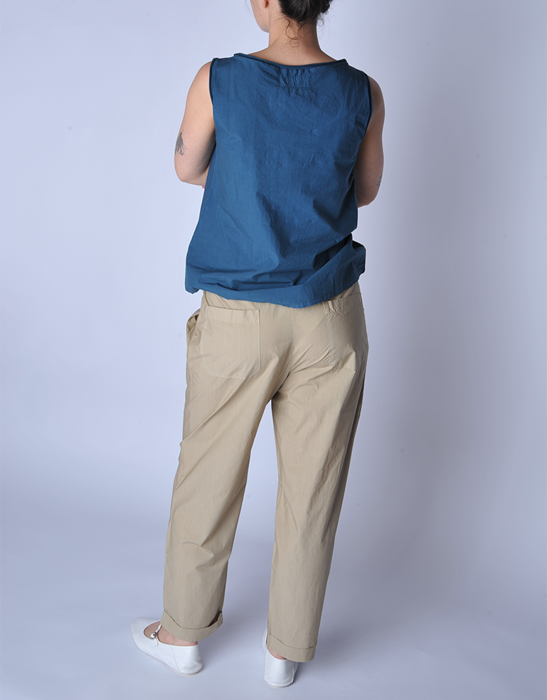 Tan Clara Pants - Roztayger