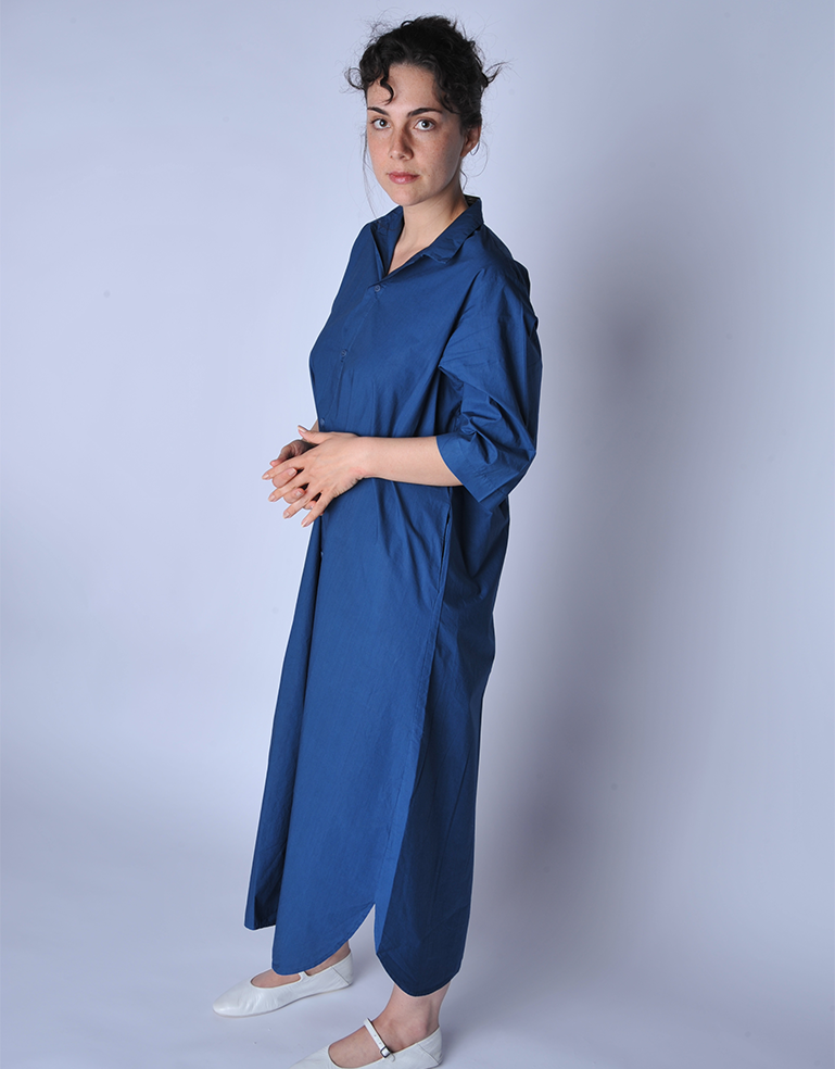 Dark Teal Abito Clara Dress - Roztayger