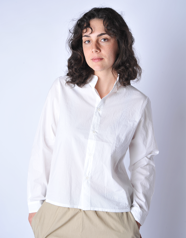 White Cima Blouse - Roztayger