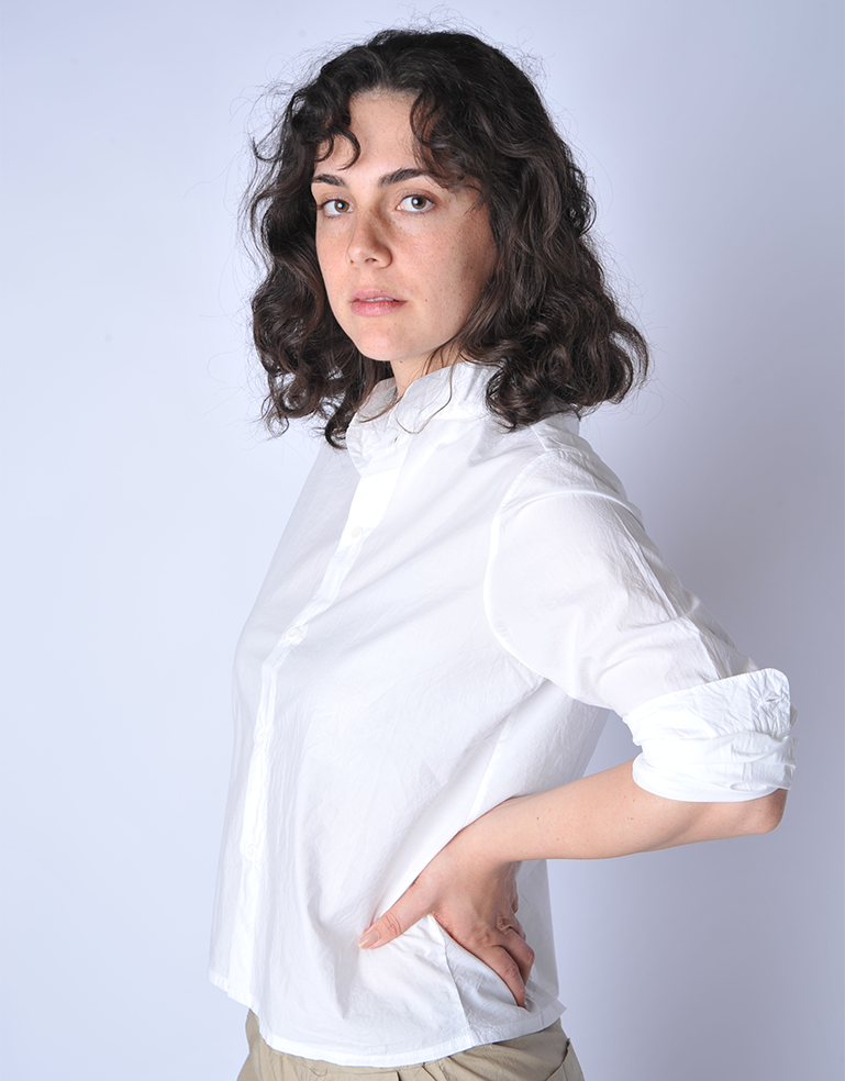 White Cima Blouse - Roztayger