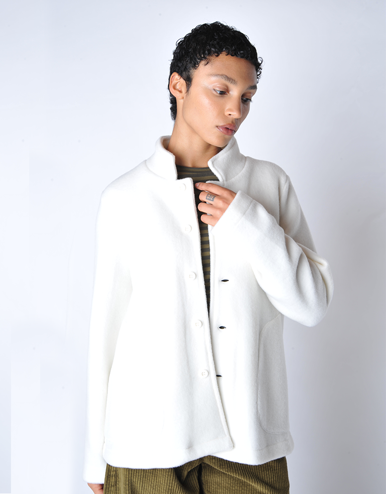 
                  
                    Winter White Minos Jacket - Roztayger
                  
                