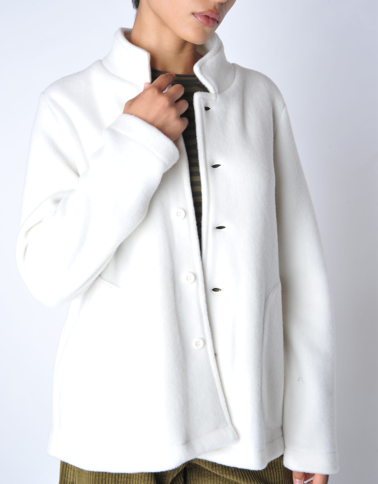 
                  
                    Winter White Minos Jacket - Roztayger
                  
                