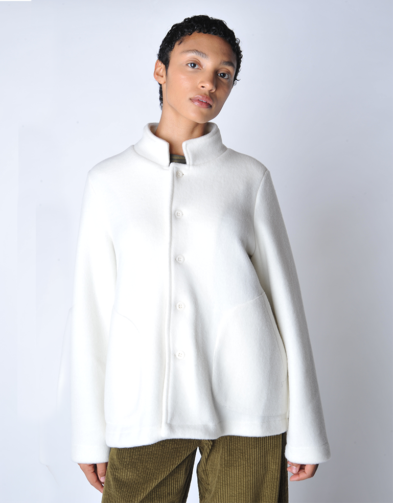 
                  
                    Winter White Minos Jacket - Roztayger
                  
                