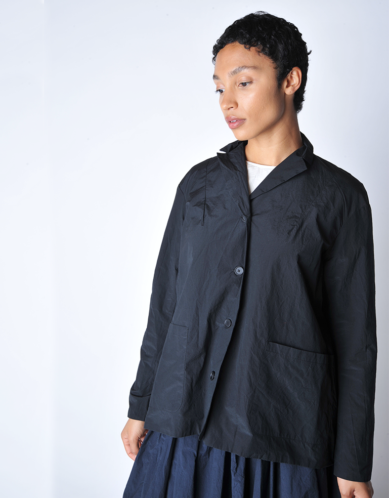 
                  
                    Ultra Black Oversize Babe Jacket - Roztayger
                  
                