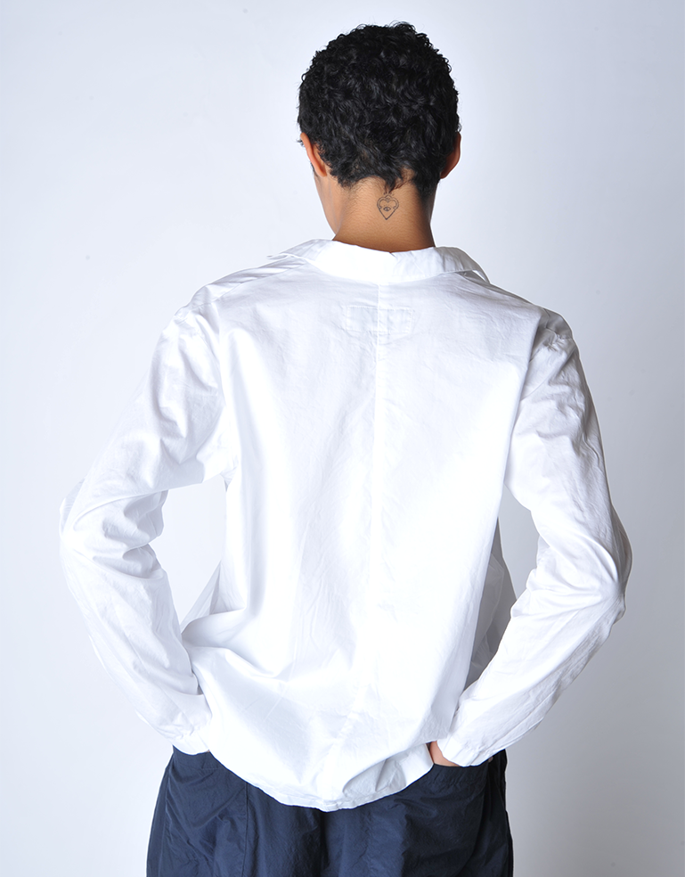 
                  
                    Optic White Sata Shirt - Roztayger
                  
                