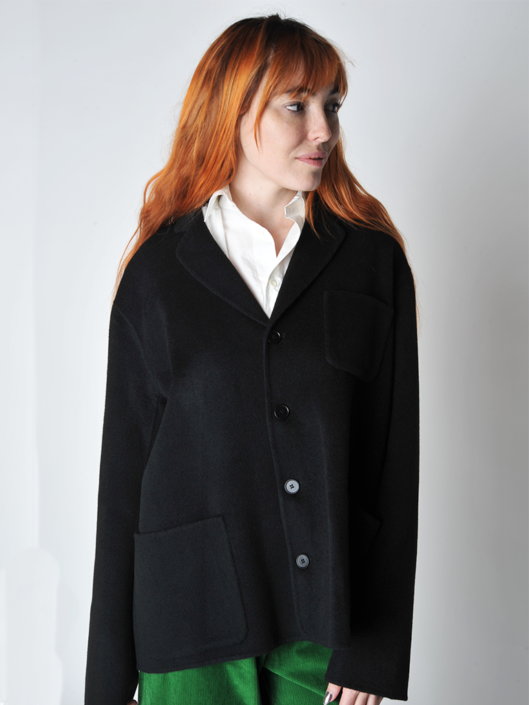 Black Cashmere John Jacket