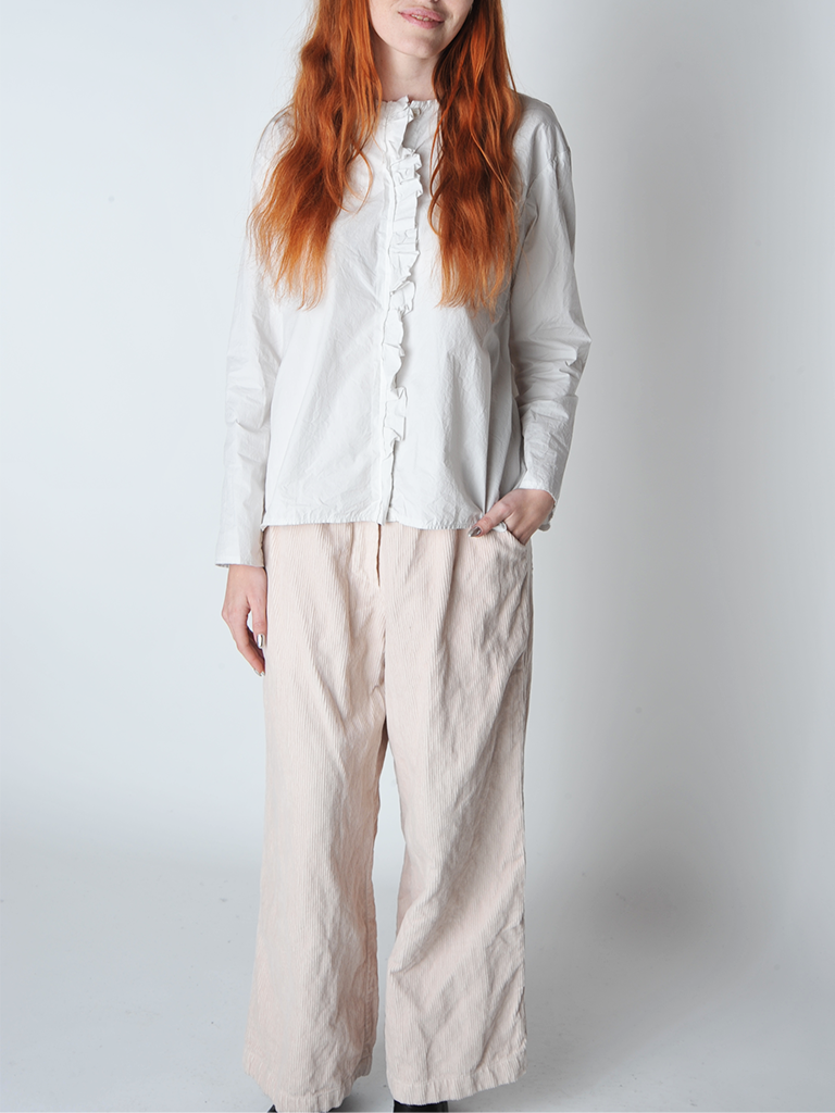 Blush Corduroy Blic Trouser