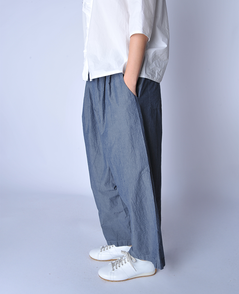 Denim Blue Big Loomi Pant - Roztayger
