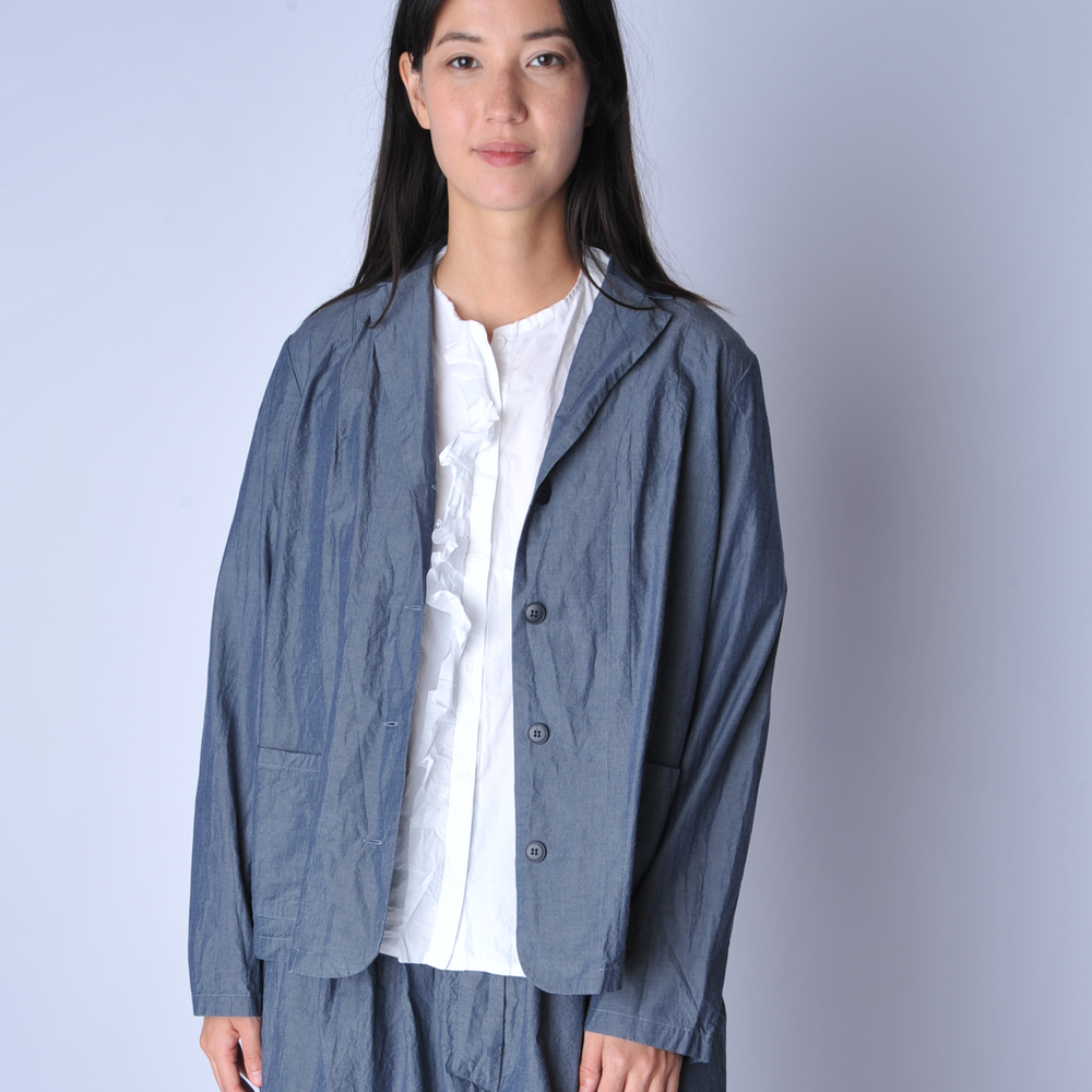 フランス製 定価6.6万 マニュエルギバル MANUELLE GUIBAL 6909 Big Top Babe ドロップショルダー ブラウス 1∥ネイビー【2400014795271】 マニュエルギバルってどんなブランド？What is Manuel Guibal