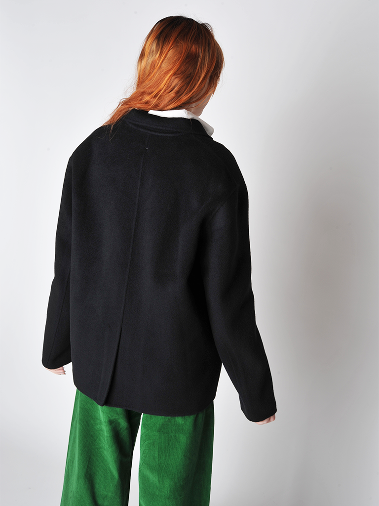 Black Cashmere John Jacket