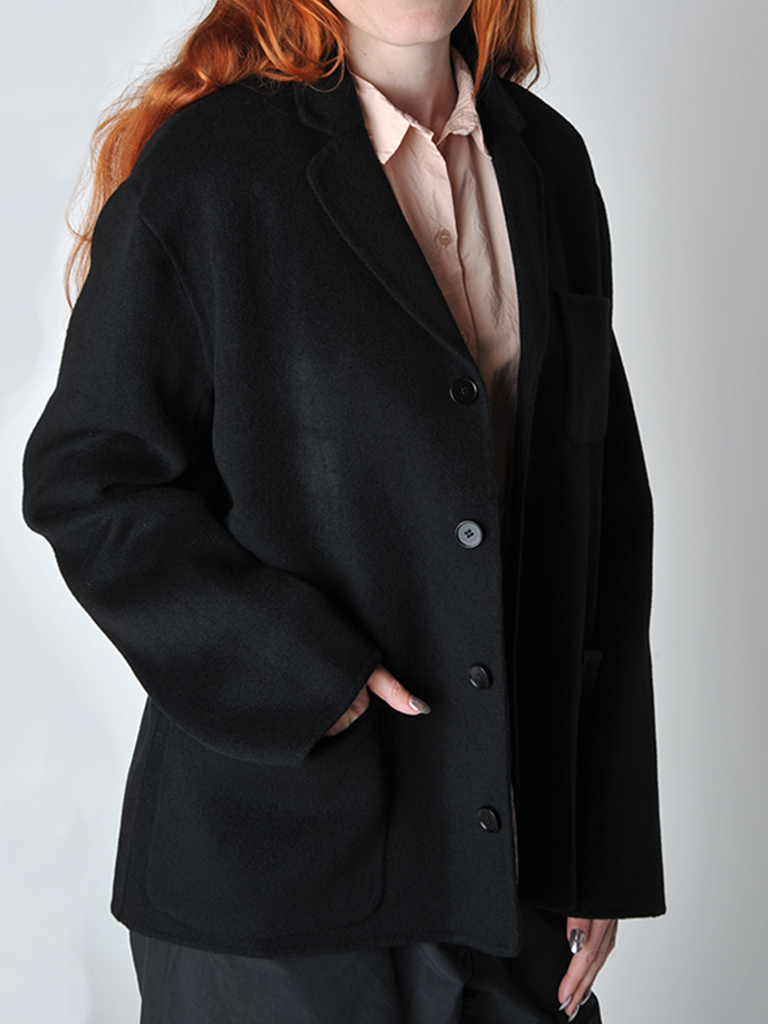 Black Cashmere John Jacket