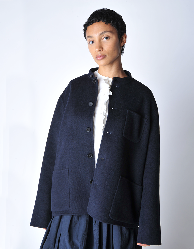 Deep Navy Fall John Jacket - Roztayger