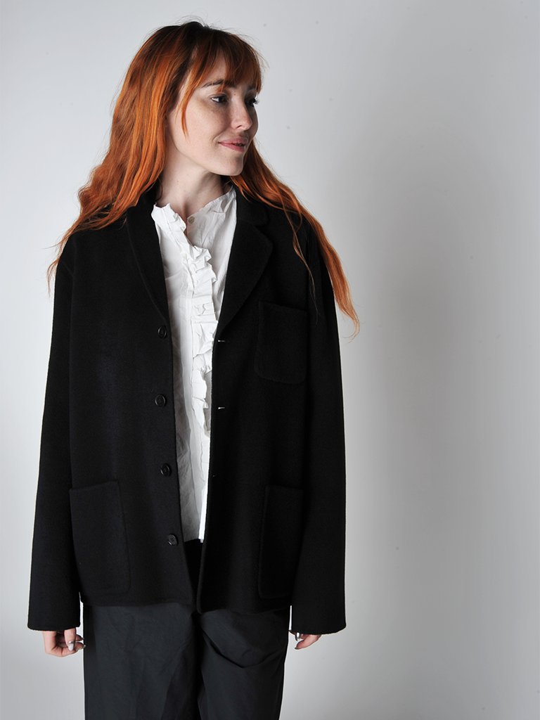 Black Cashmere John Jacket