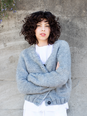 
  
	
    
	
    Grey Ingrid Cardigan