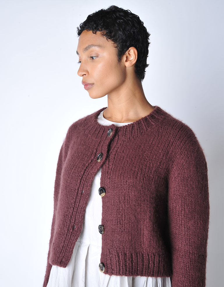 
                  
                    Bordeaux Elizabeth Sweater - Roztayger
                  
                