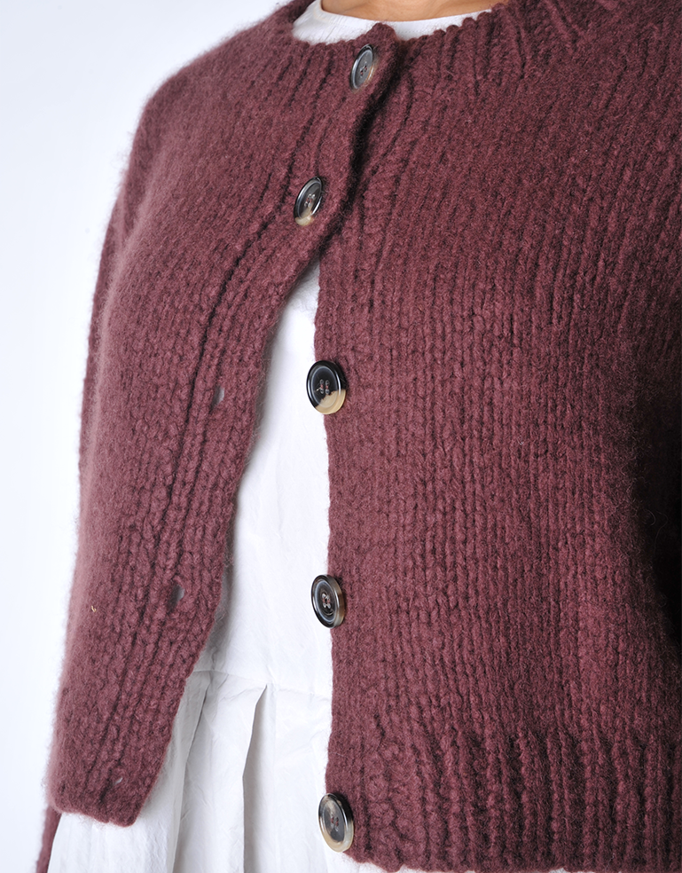 
                  
                    Bordeaux Elizabeth Sweater - Roztayger
                  
                