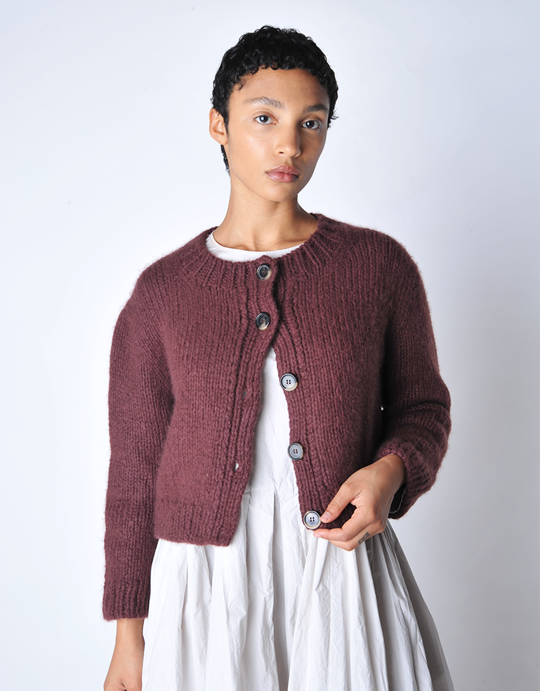 
                  
                    Bordeaux Elizabeth Sweater - Roztayger
                  
                