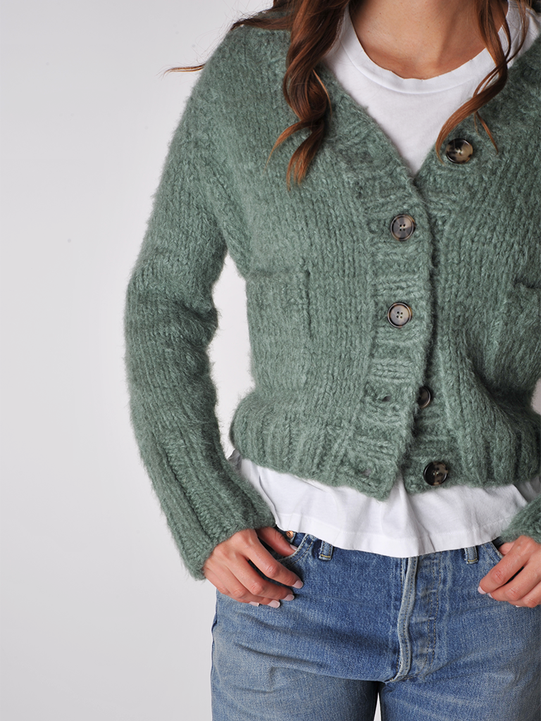 MikiKnits | Jade Green Ingrid Cardigan – Roztayger MikiKnits | Jade Green Ingrid Cardigan – Roztayger