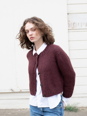 
  
	
    
	
    Bordeaux Elizabeth Sweater