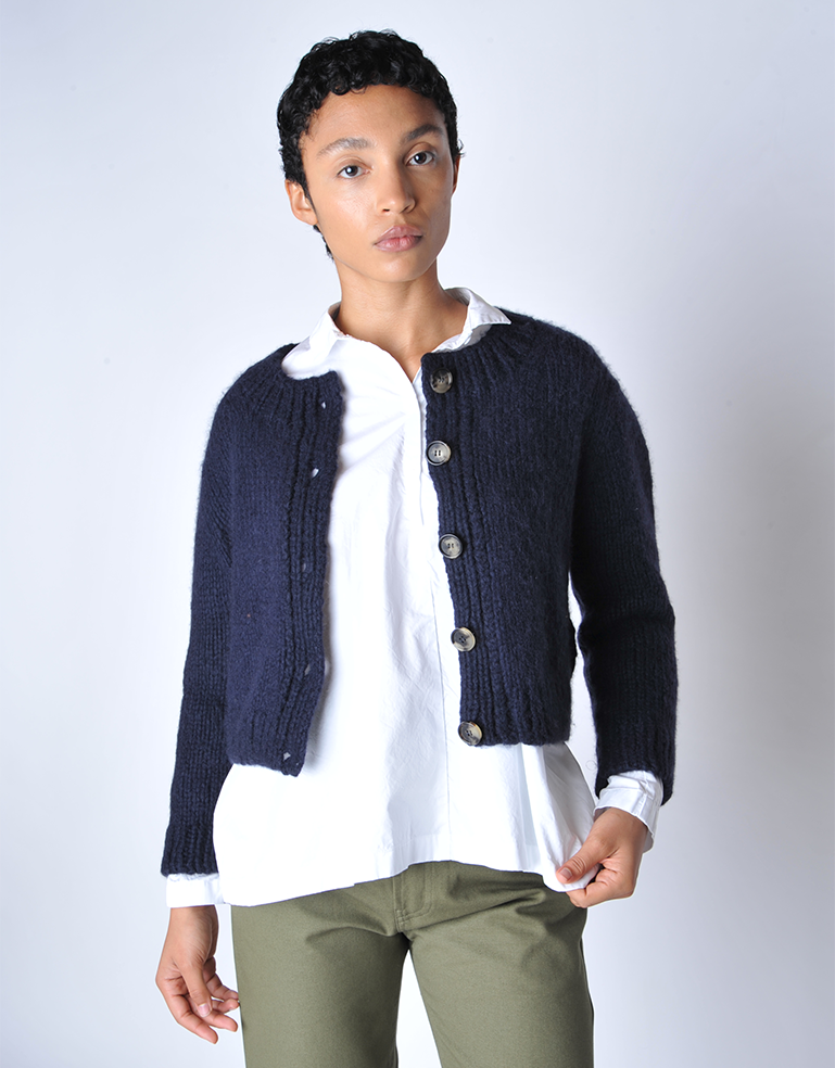 
                  
                    Navy Elizabeth Sweater - Roztayger
                  
                