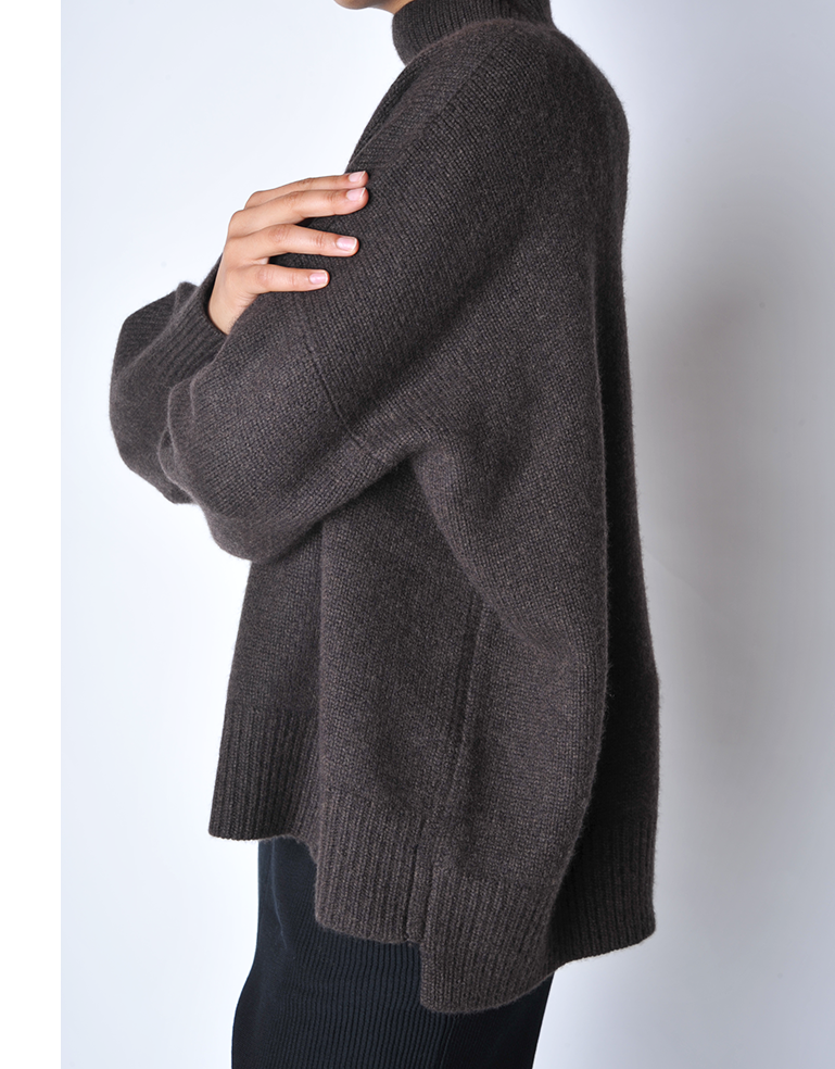 
                  
                    Chocolate Kaila Turtleneck Sweater - Roztayger
                  
                
