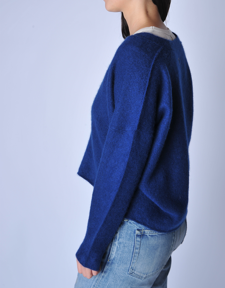 Indigo Ila Cashmere Cardigan - Roztayger