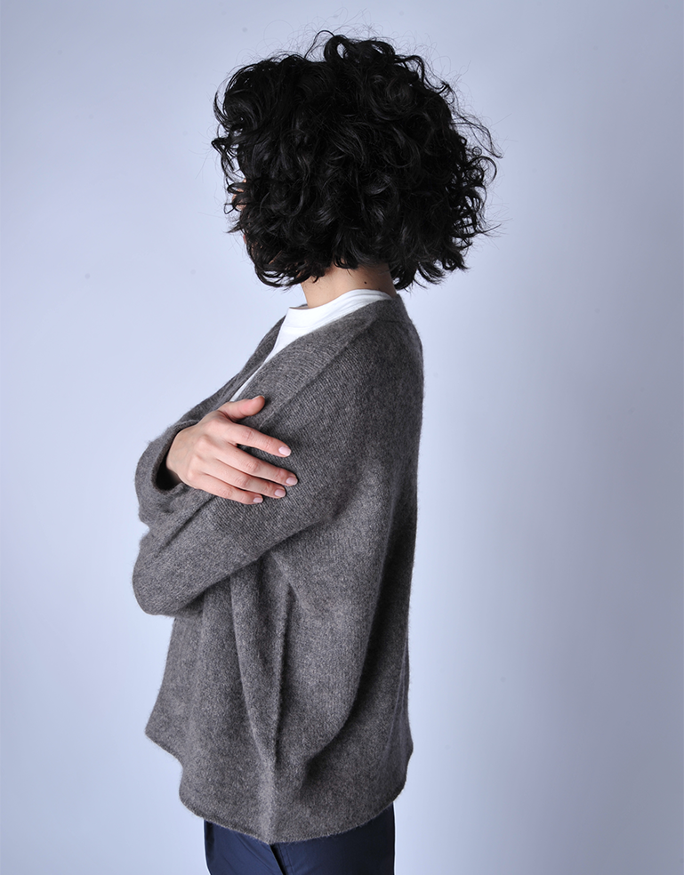 Earthy Ila Cashmere Cardigan - Roztayger