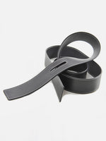 Black and Navy Reversible Belt - Roztayger