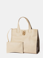 Cream chariot Tote - Roztayger