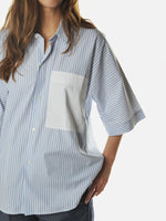 Blue Striped Beech Shirt - Blue Striped Shirt - Roztayger