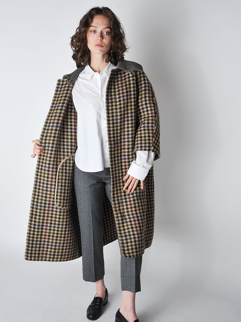 Plaid Fall Mix Callyx Coat