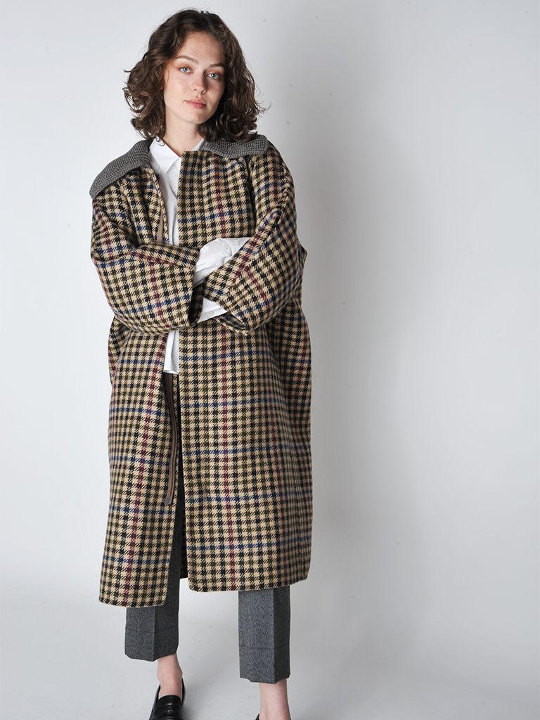 Plaid Fall Mix Callyx Coat