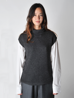 Charcoal Melange Mole Sweater