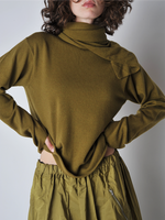 Olive Malou Crewneck Rollneck Sweater