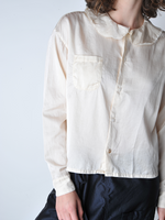 Eggnog Round Collar Shirt