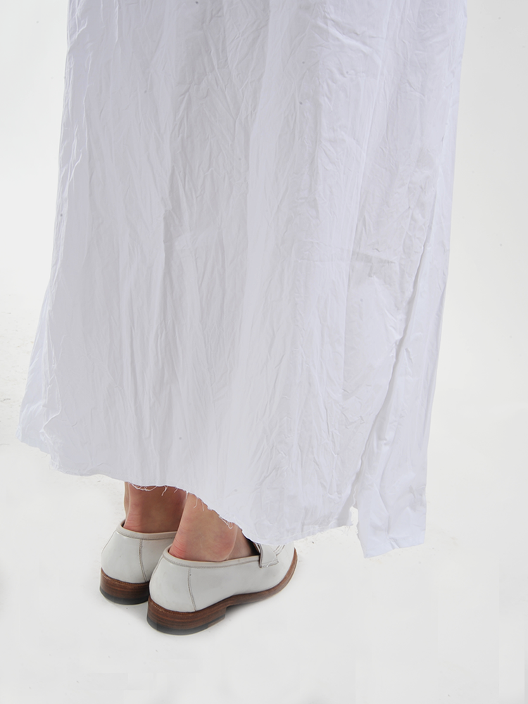 
                  
                    White Medium Long Twisted Skirt - Roztayger
                  
                