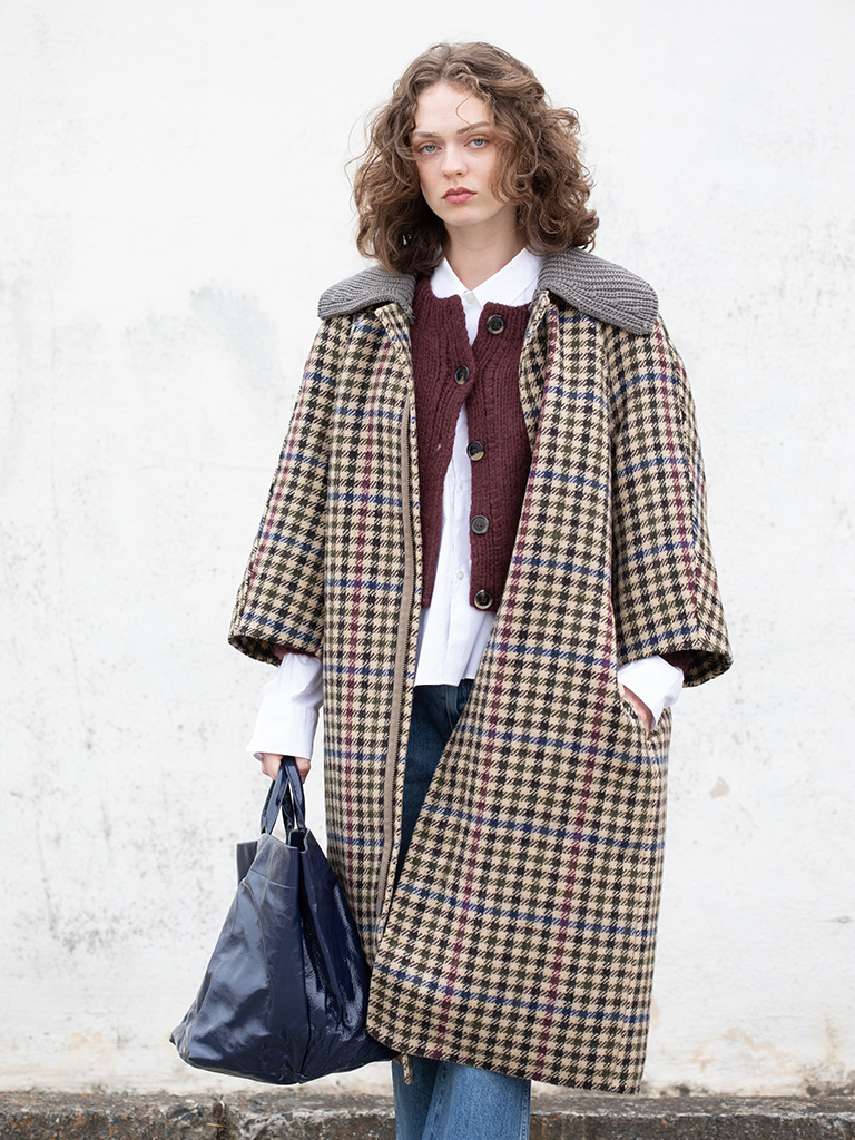 Plaid Fall Mix Callyx Coat