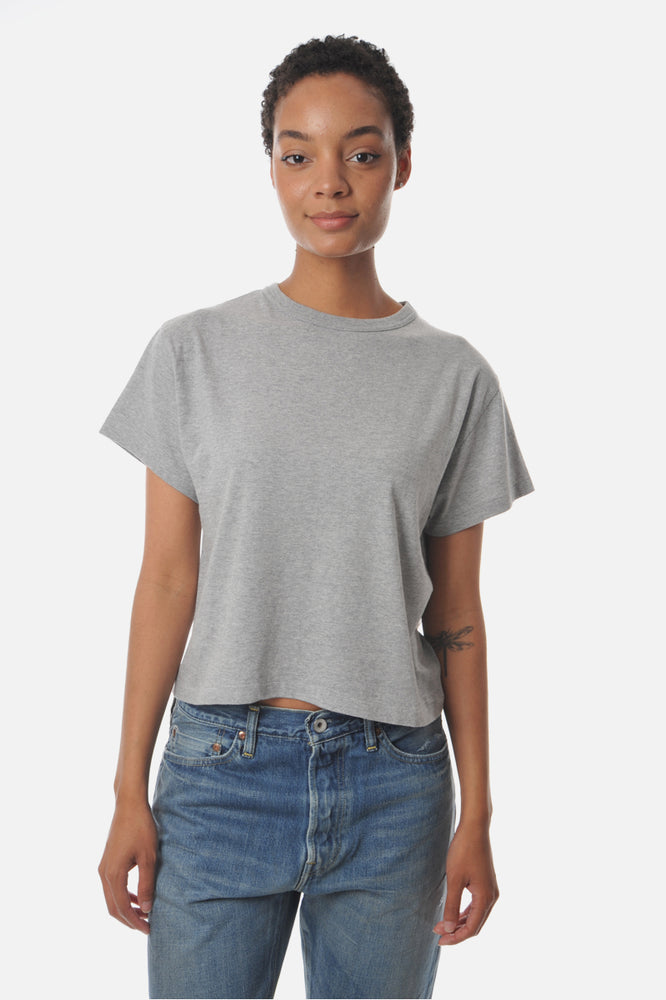 Hambledon Grey Hi-Aka Short Sleeve Tee shirt - Roztayger