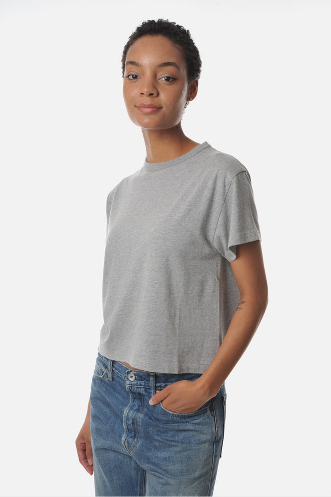 Hambledon Grey Hi-Aka Short Sleeve Tee shirt - Roztayger