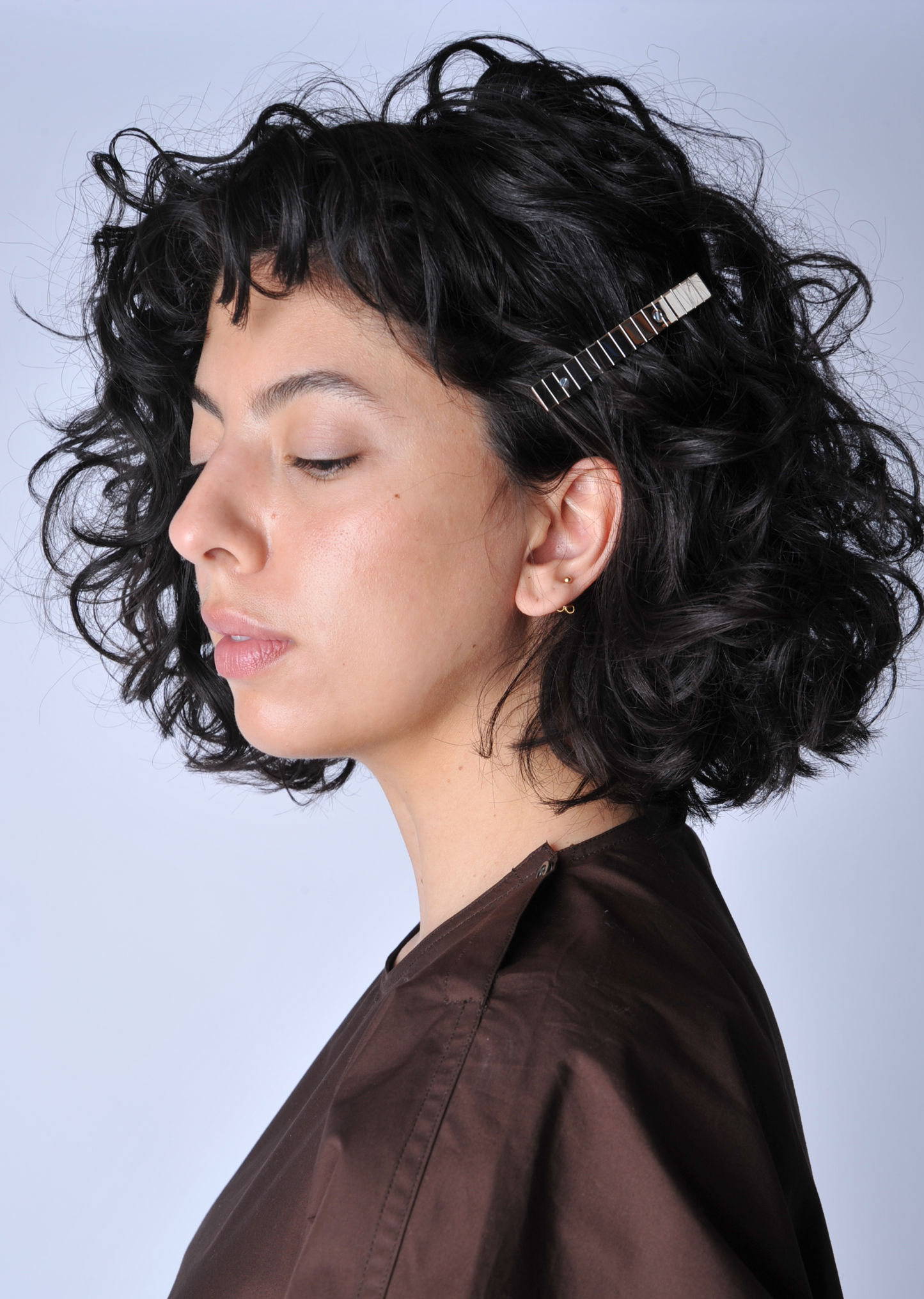 Silver Hairclip 08 - Roztayger