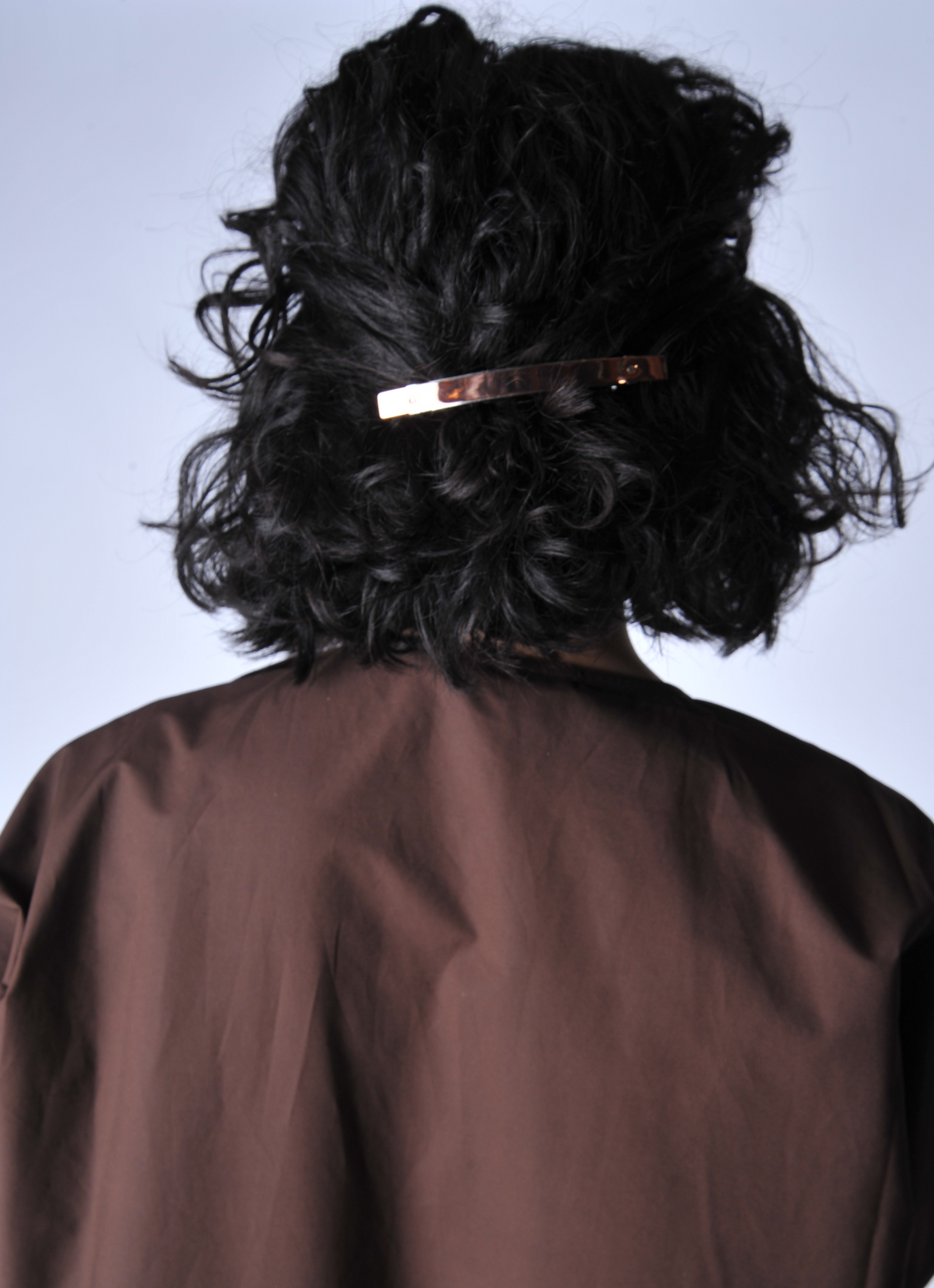 Pink Gold XL Barrette 21 - Roztayger