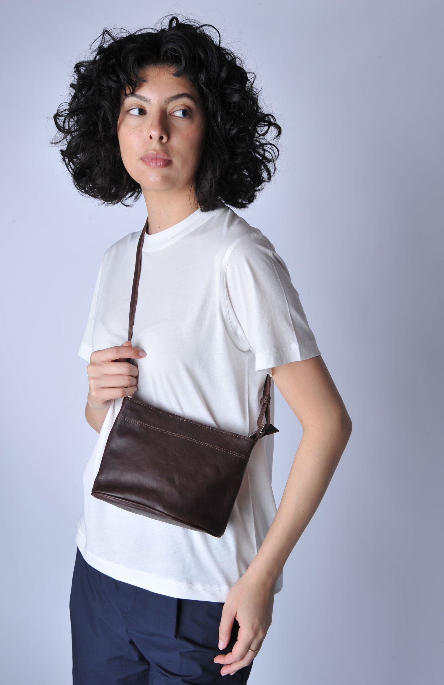 Chocolate Eloisa Crossbody Bag - Roztayger