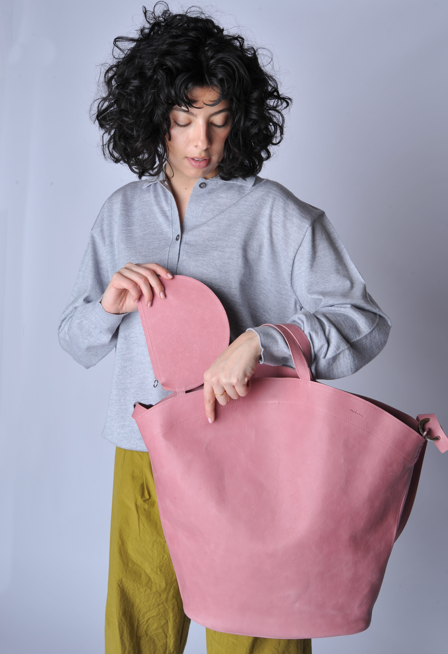 Pink Eloisa Fan Tote - Roztayger
